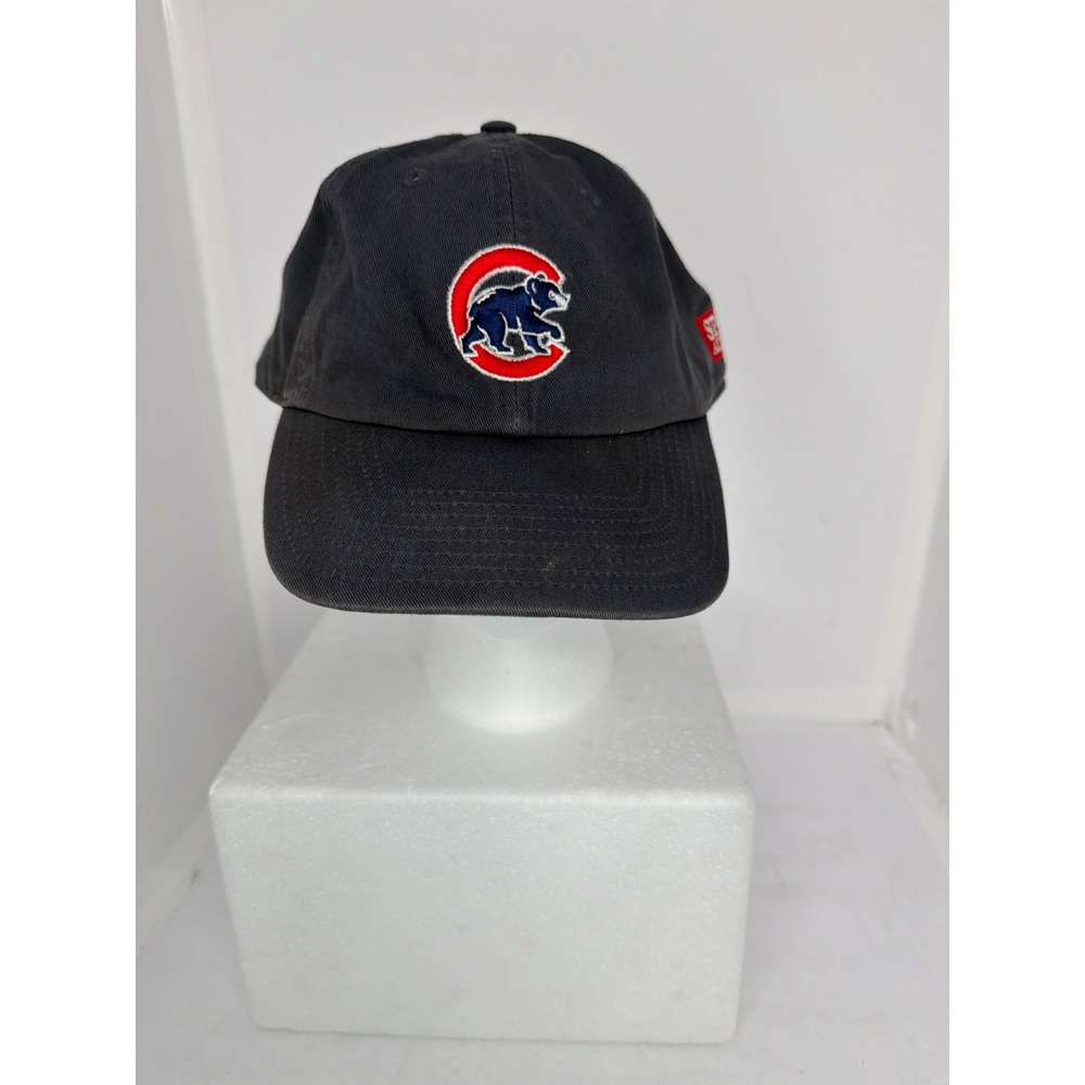 47 Brand Chicago Cubs Hat Mens Navy Blue MLB Baseball Cap Walking Bear Logo OSFM